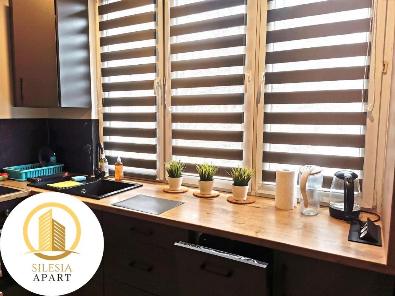 Apartament Ceglany Tychy Ngoại thất bức ảnh